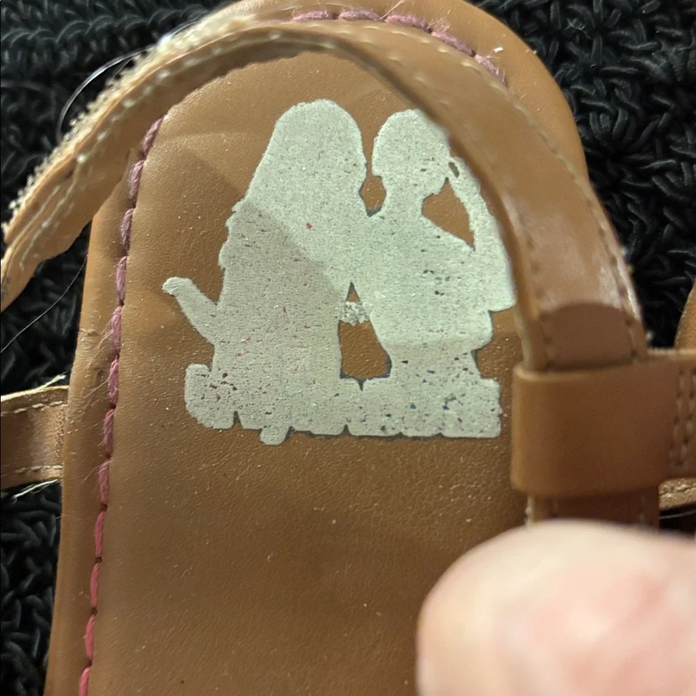 Elegant Disney Beaded Sandals 3 1/2